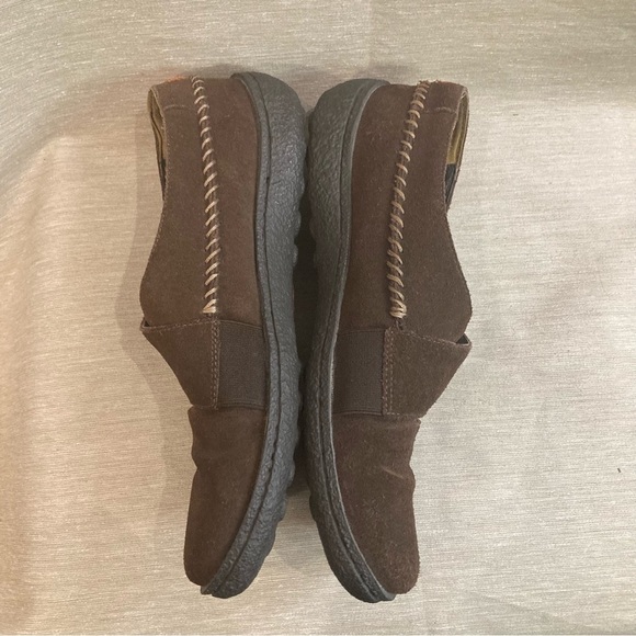 CAMPER  Sz 40 Suede Comfort Rubber Sole Slip On Loafer Flats - Picture 5 of 11